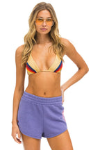 Classic BOLT STITCH LOUNGER SHORT - LAVENDER NEON PINK