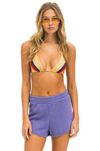 Classic BOLT STITCH LOUNGER SHORT - LAVENDER NEON PINK