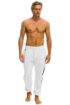 Classic BOLT STITCH SWEATPANTS - WHITE BLACK