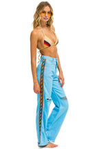 Classic BOLT STRIPE HI RISE WIDE-LEG GYPSY JEAN - SKY