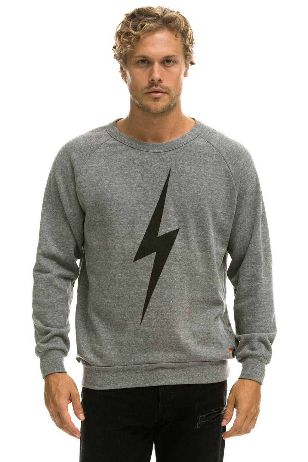Classic BOLT SWEATSHIRT - HEATHER GREY