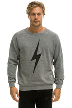 Classic BOLT SWEATSHIRT - HEATHER GREY