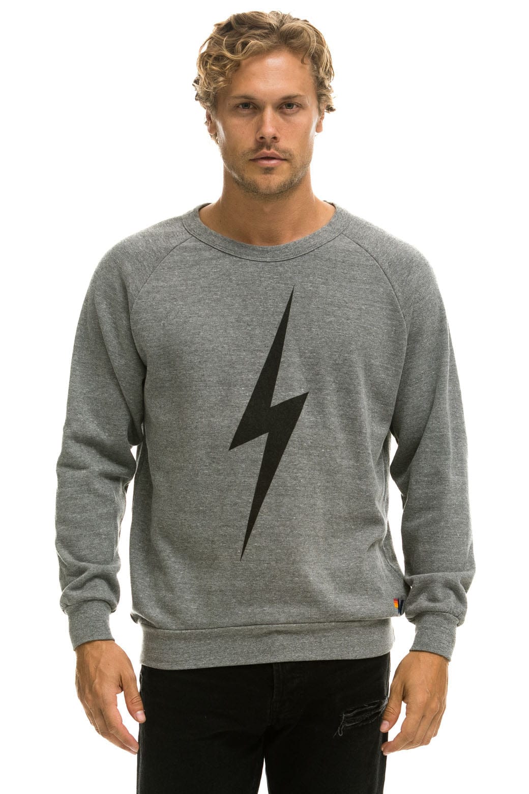 Classic BOLT SWEATSHIRT - HEATHER GREY