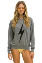 Classic BOLT SWEATSHIRT - HEATHER GREY