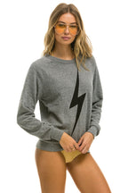 Classic BOLT SWEATSHIRT - HEATHER GREY