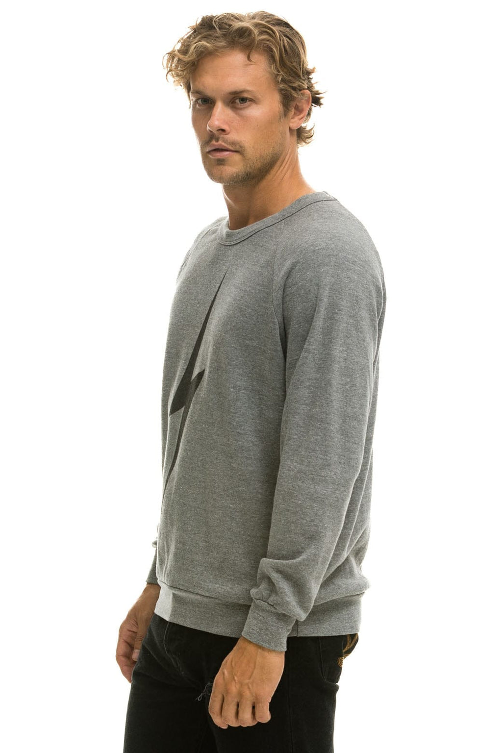Classic BOLT SWEATSHIRT - HEATHER GREY