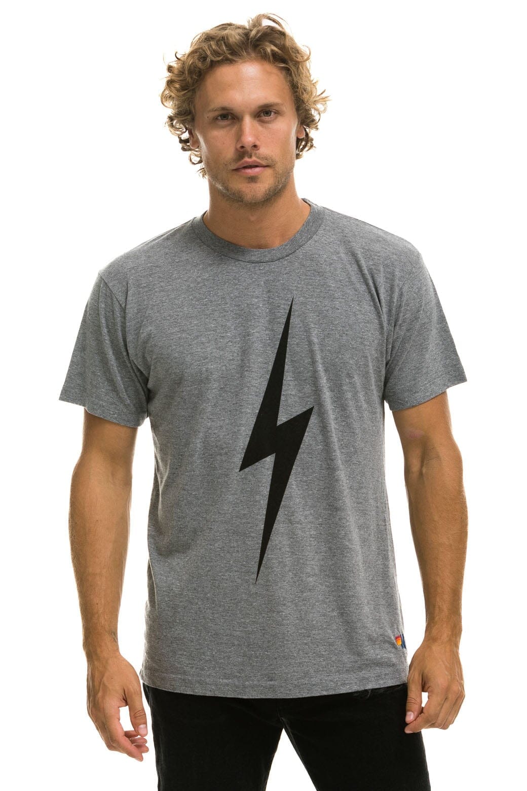 Classic BOLT TEE - HEATHER GREY