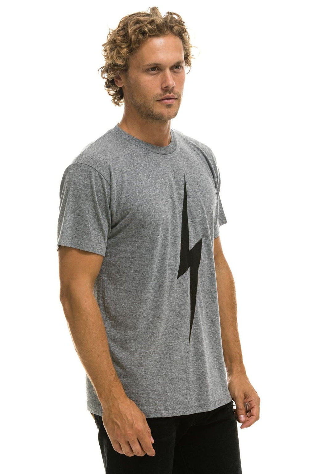 Classic BOLT TEE - HEATHER GREY