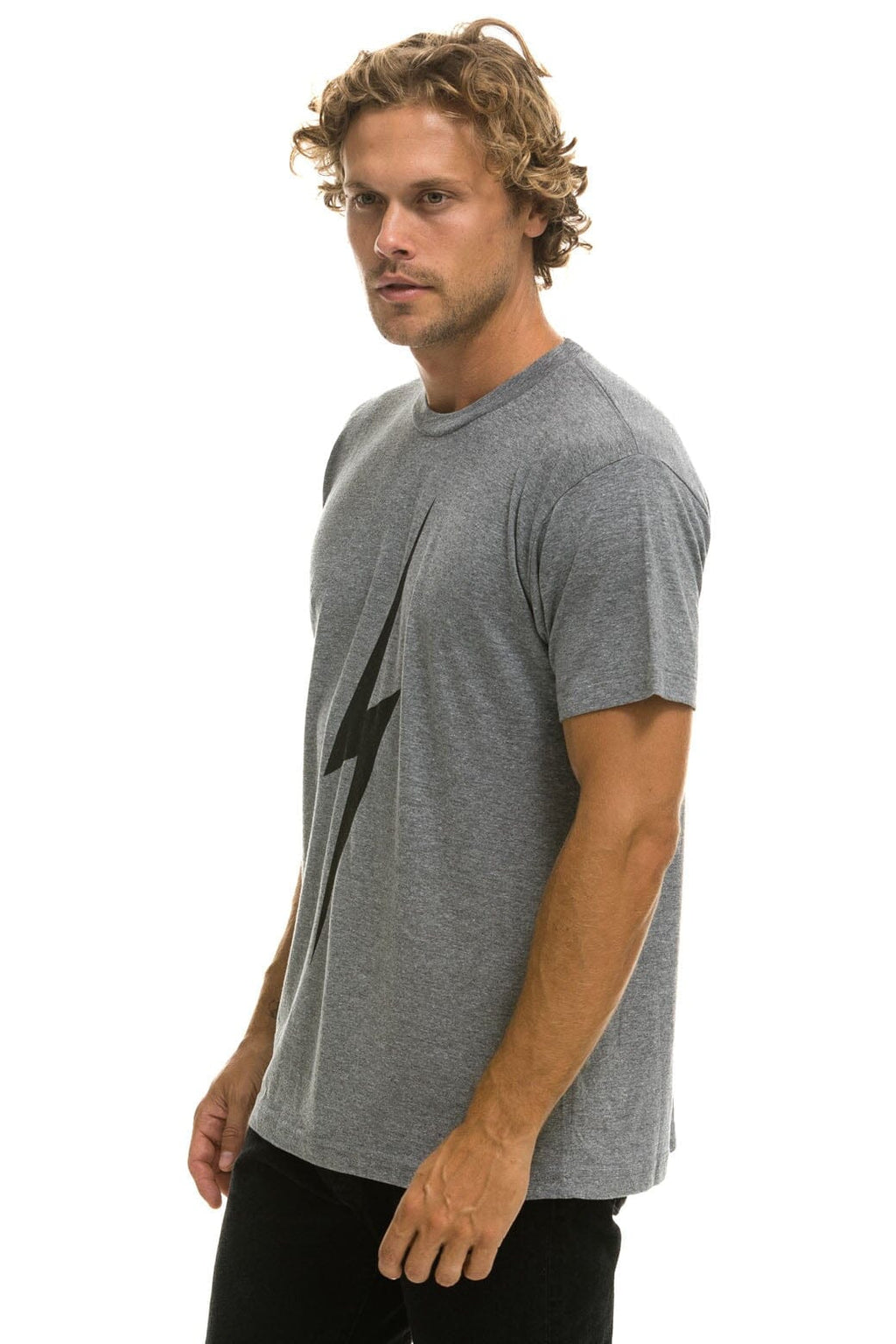 Classic BOLT TEE - HEATHER GREY