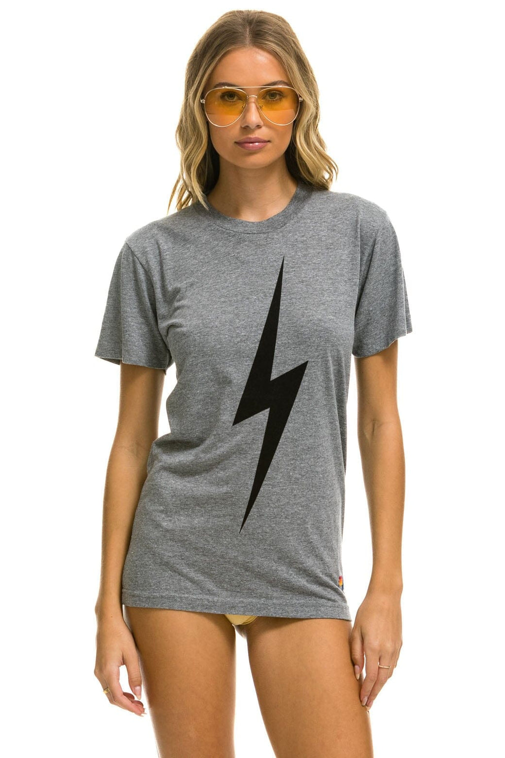 Classic BOLT TEE - HEATHER GREY