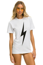 Classic BOLT TEE - WHITE
