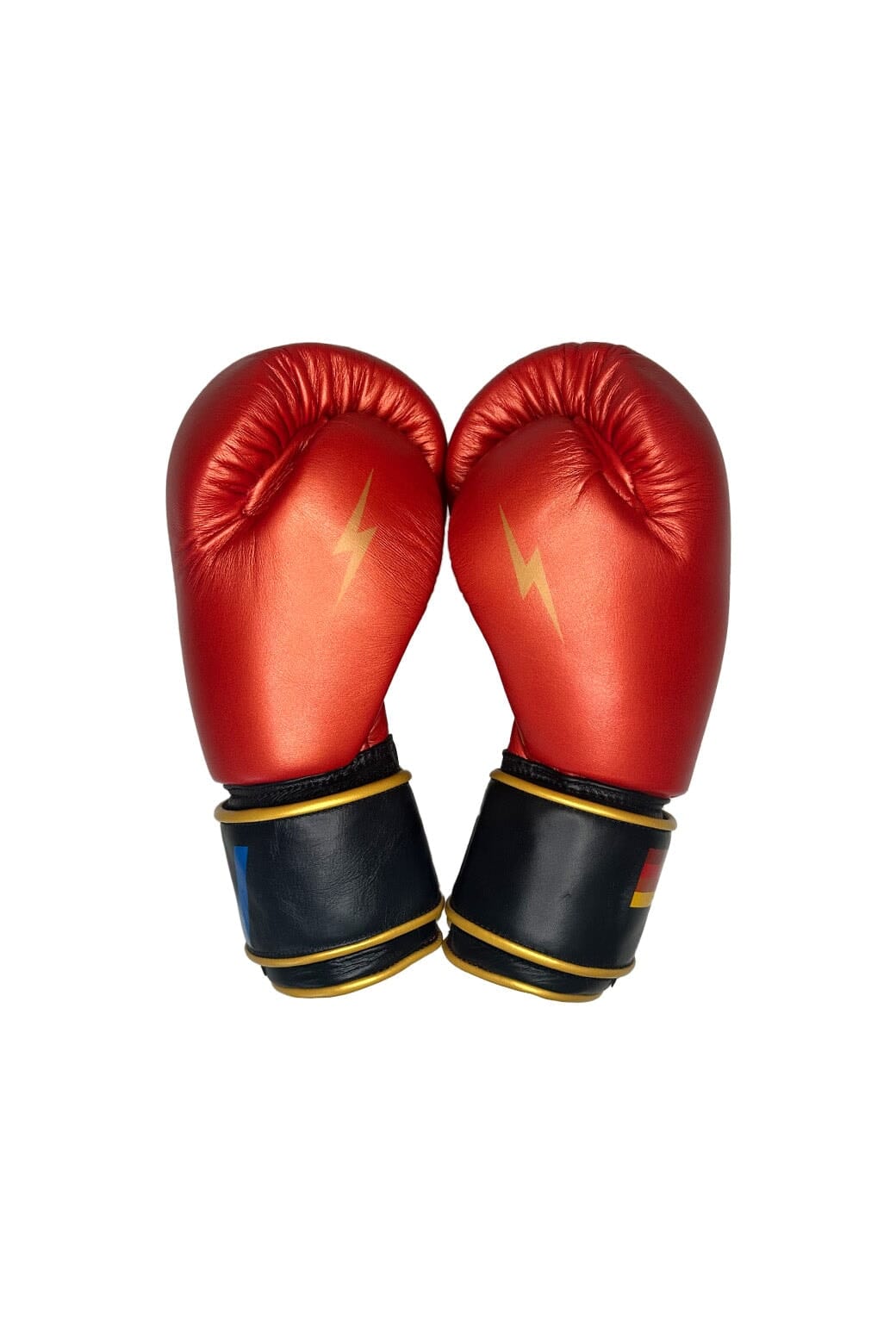 Classic BOXING GLOVES - RED GOLD