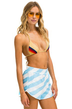 Classic CAUTION WOMENS LOUNGER SHORT - WHITE SKY