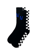 Classic CHECKERED SOCK - BLACK WHITE