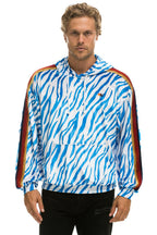 Classic CLASSIC VELVET RELAXED PULLOVER HOODIE - BLUE TIGER