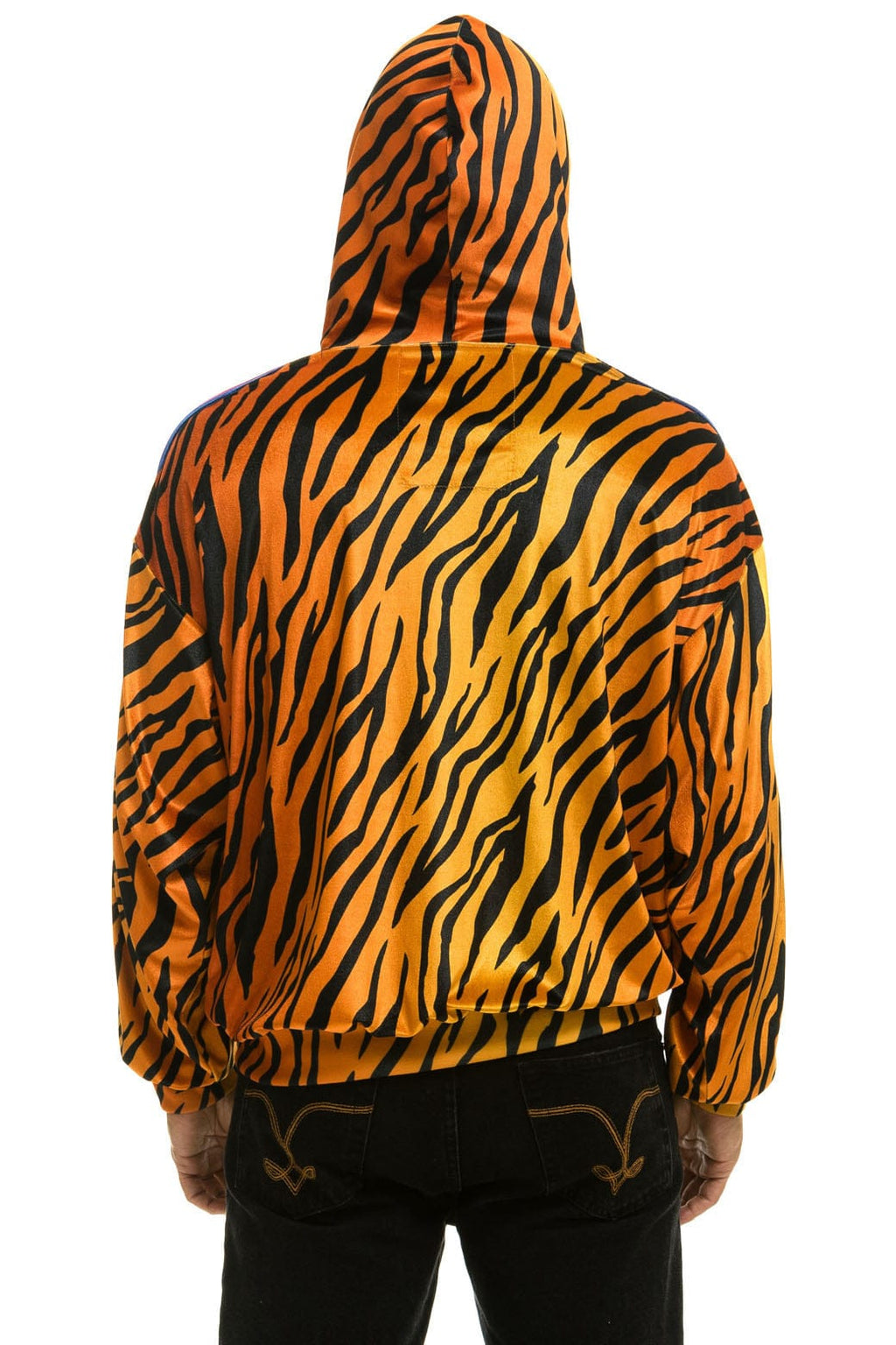 Classic CLASSIC VELVET RELAXED PULLOVER HOODIE - TIGER
