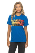 Classic LOS ANGELES DODGERS 2026 CREW TEE - OCEAN