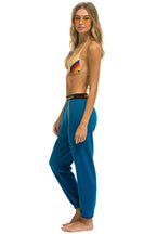 Classic LOGO STRIPE SWEATPANTS - CARIBBEAN