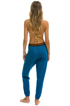 Classic LOGO STRIPE SWEATPANTS - CARIBBEAN