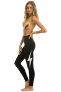 Classic FULL LENGTH HI-RISE BOLT LEGGINGS - BLACK