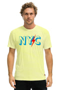 Classic GOV BALL 2024 UNISEX CREW TEE - NEON YELLOW