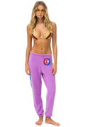 Classic GOV BALL 2024 UNISEX SWEATPANTS - NEON PURPLE