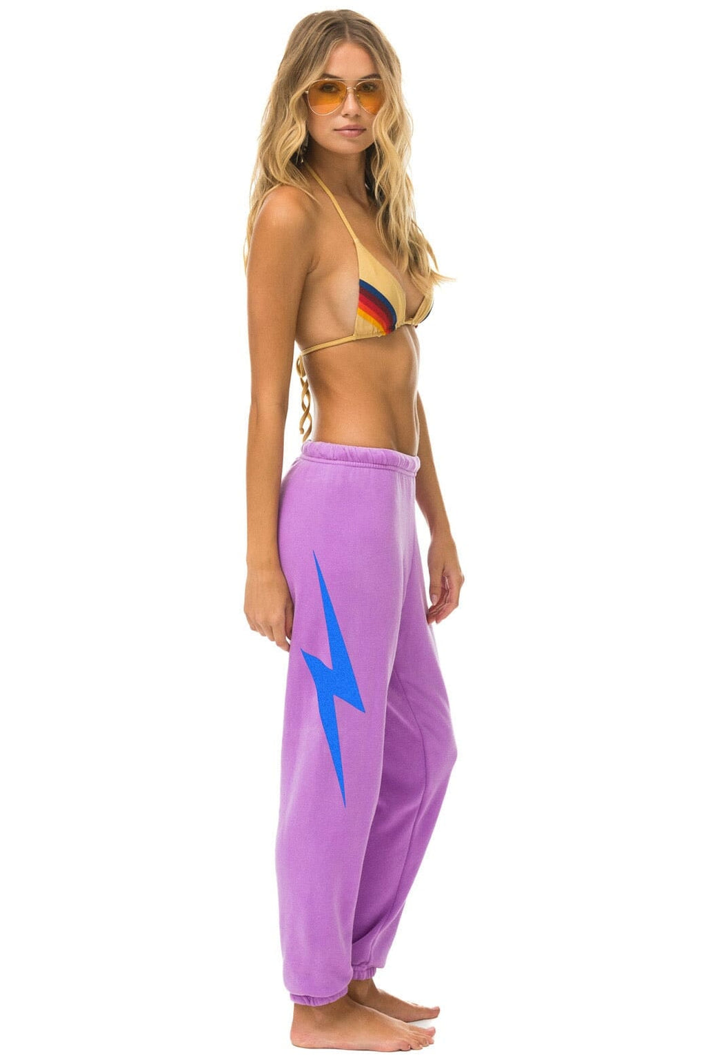 Classic GOV BALL 2024 UNISEX SWEATPANTS - NEON PURPLE