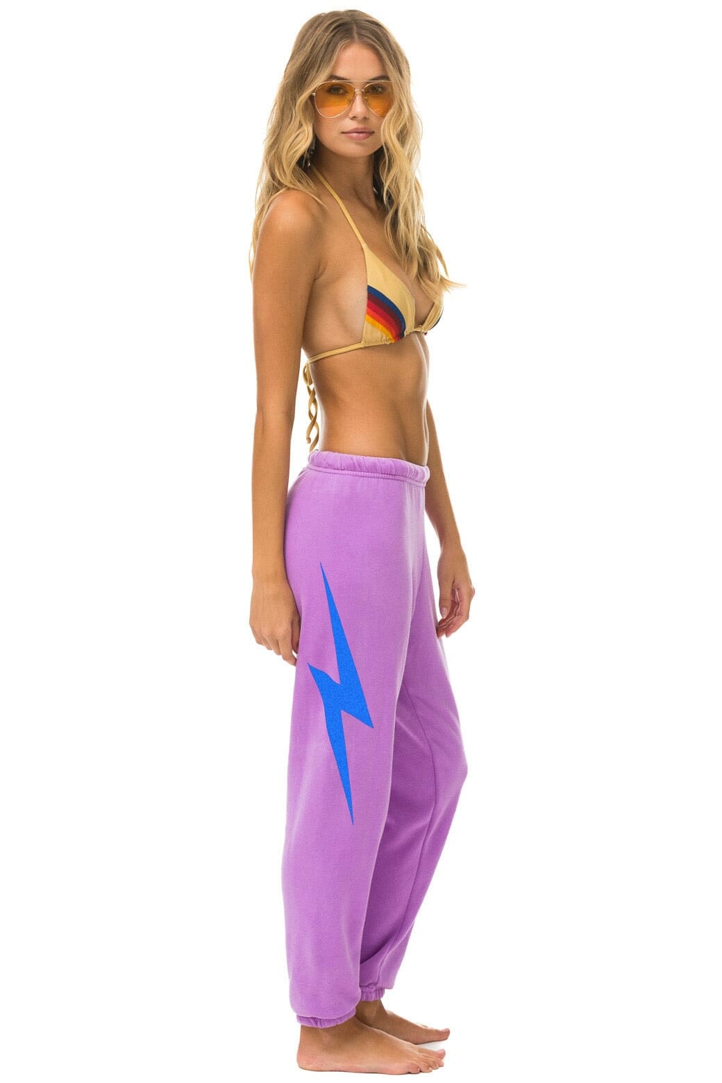 Classic GOV BALL 2024 UNISEX SWEATPANTS - NEON PURPLE