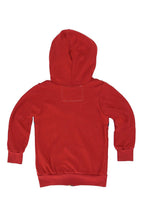 Classic KIDS 5 STRIPE HOODIE - RED