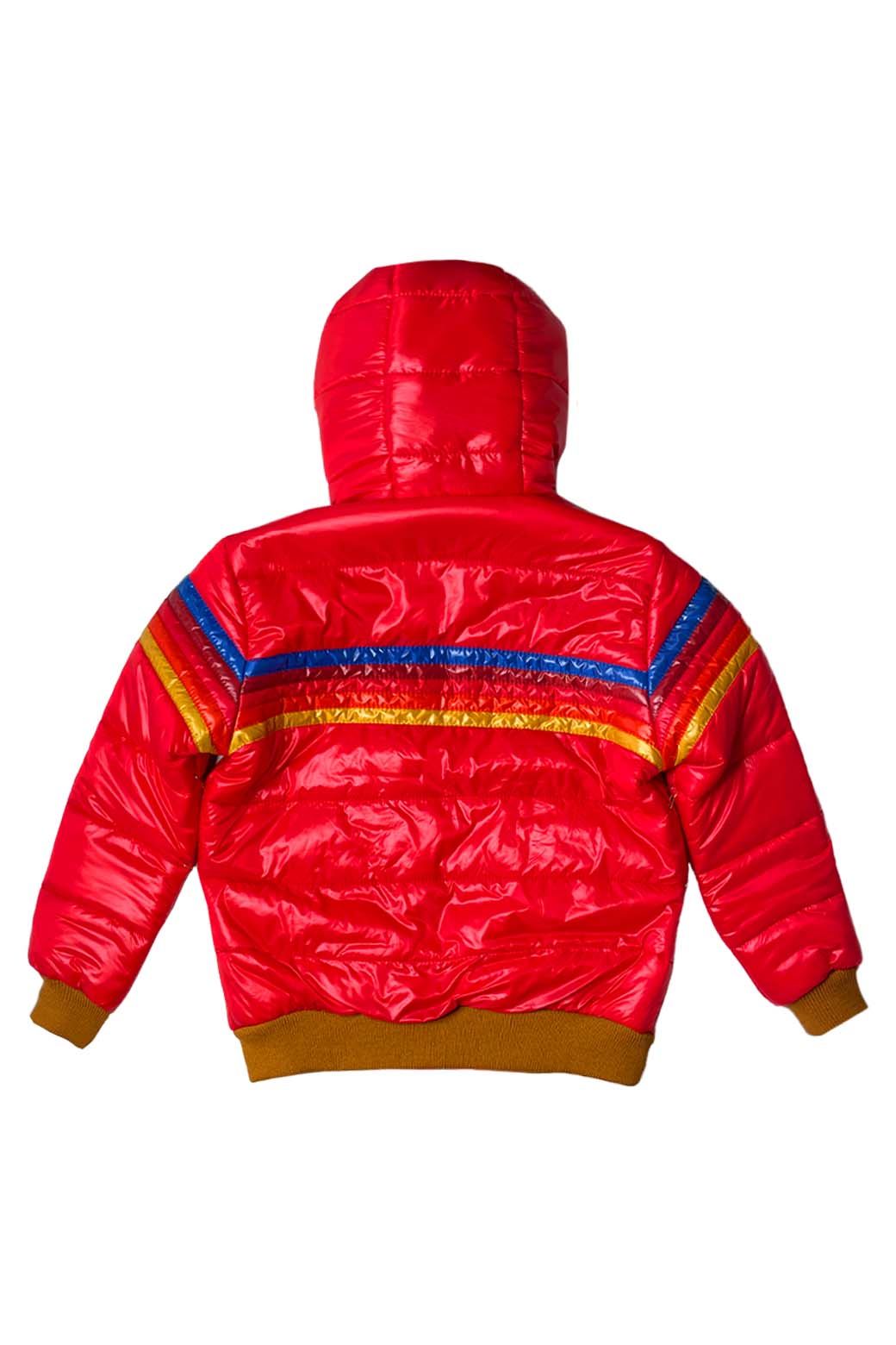 Classic KIDS 5 STRIPE TREKKER JACKET - GLOSSY CHERRY