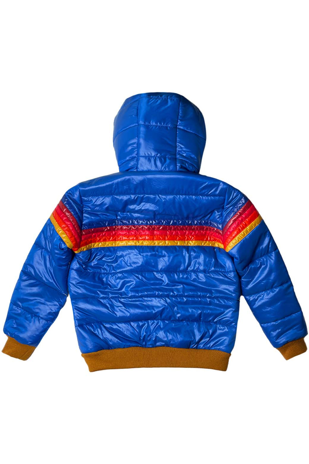 Classic KIDS 5 STRIPE TREKKER JACKET - GLOSSY SNORKEL BLUE