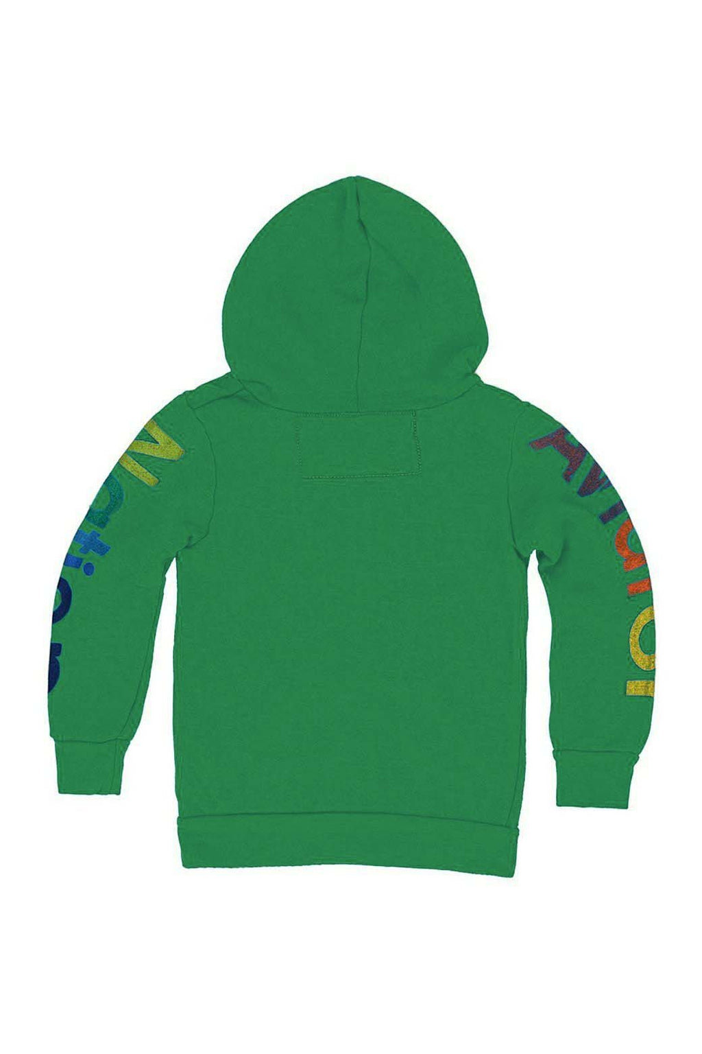 Classic KIDS AVIATOR NATION VENICE ZIP HOODIE - KELLY GREEN