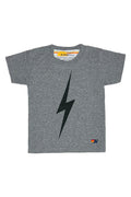 Classic KIDS BOLT TEE - HEATHER GREY