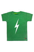 Classic KIDS BOLT TEE - KELLY GREEN