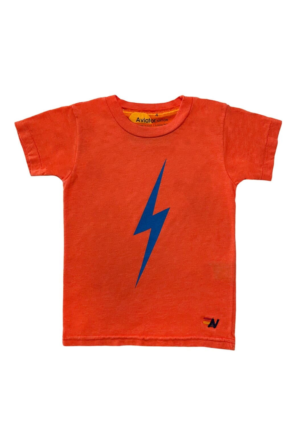 Classic KIDS BOLT TEE - ORANGE
