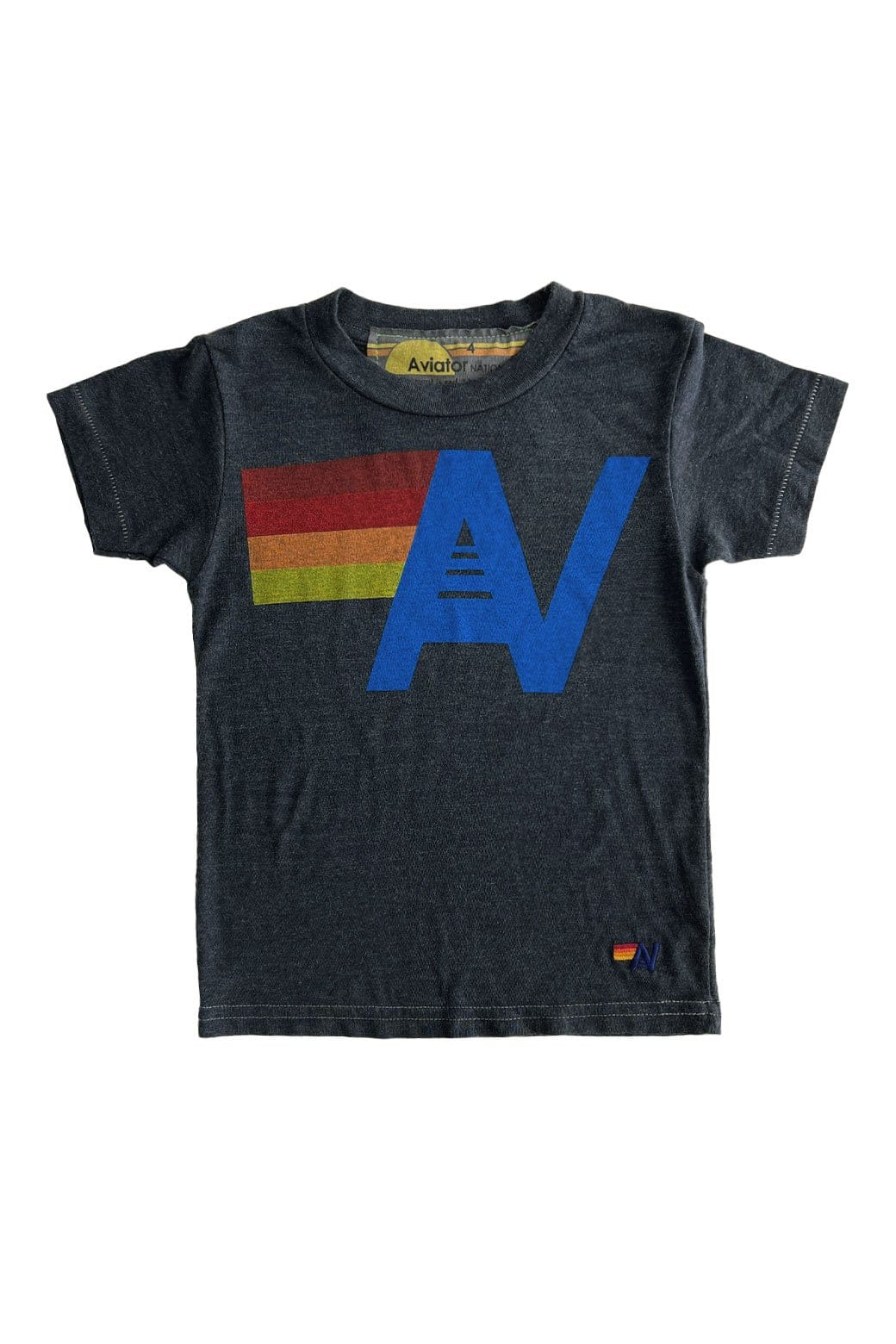 Classic KIDS LOGO TEE - CHARCOAL