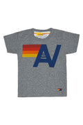 Classic KIDS LOGO TEE - HEATHER GREY