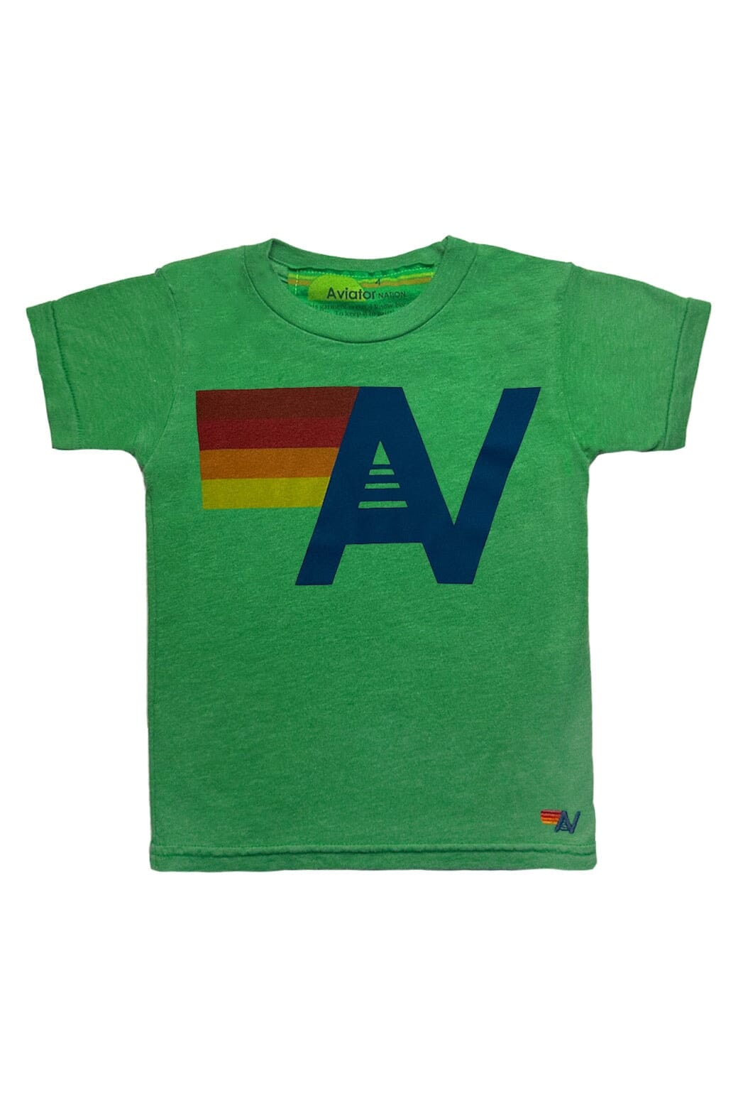 Classic KIDS LOGO TEE - KELLY GREEN