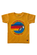 Classic KIDS AVIATOR NATION MALIBU TEE - GOLD