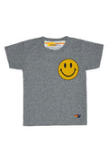 Classic KIDS SMILEY 2 TEE - HEATHER GREY