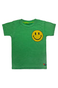 Classic KIDS SMILEY 2 TEE - KELLY GREEN