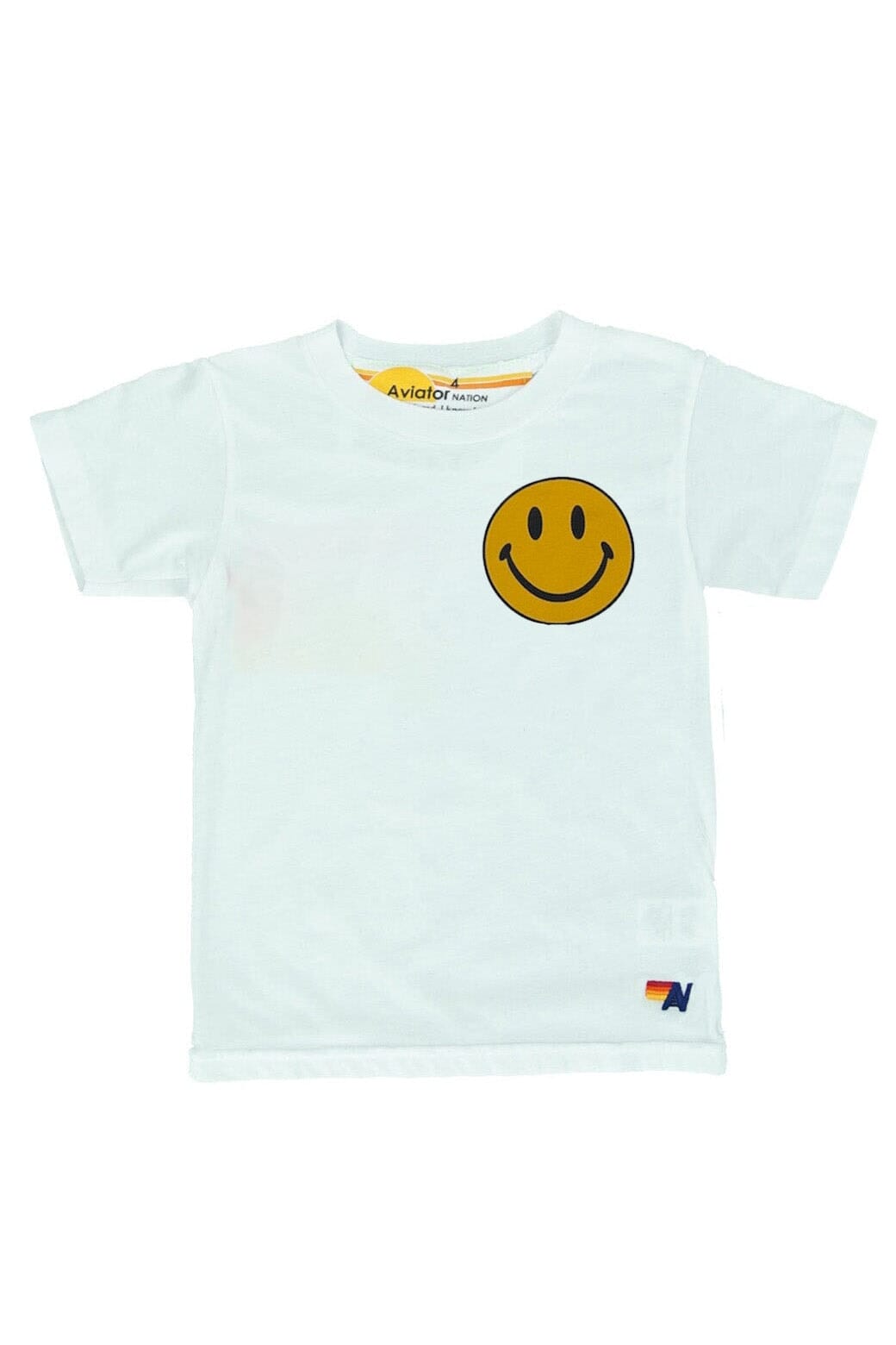 Classic KIDS SMILEY 2 TEE - WHITE