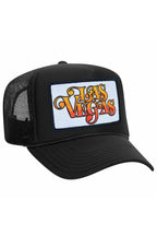 Classic LAS VEGAS SCRIPT TRUCKER HAT