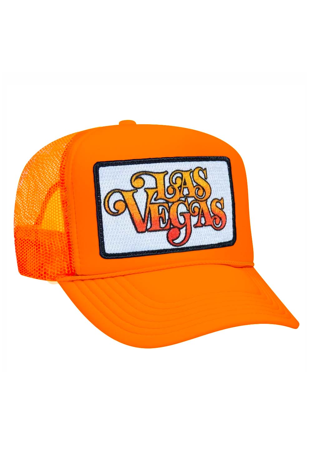 Classic LAS VEGAS SCRIPT TRUCKER HAT