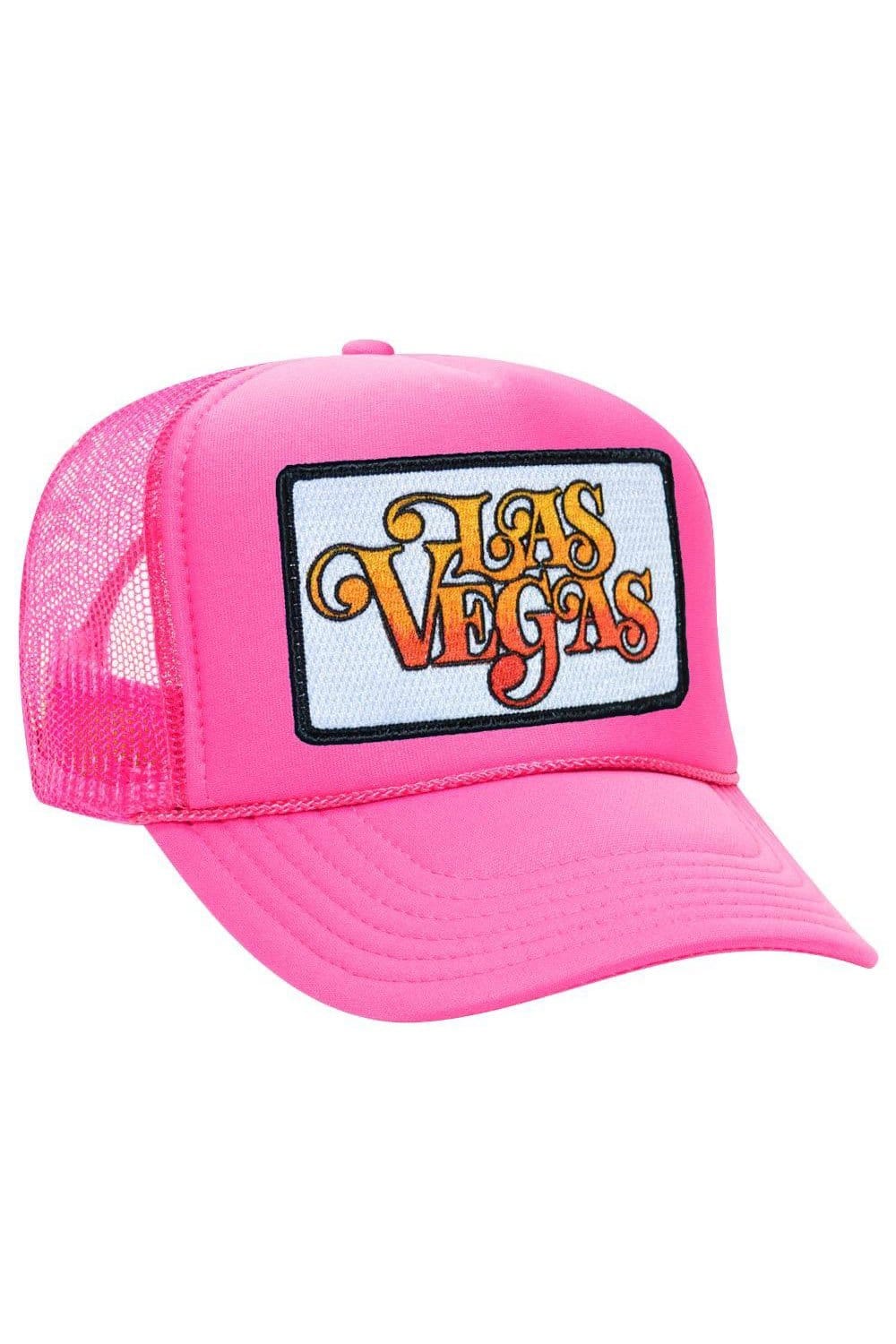 Classic LAS VEGAS SCRIPT TRUCKER HAT