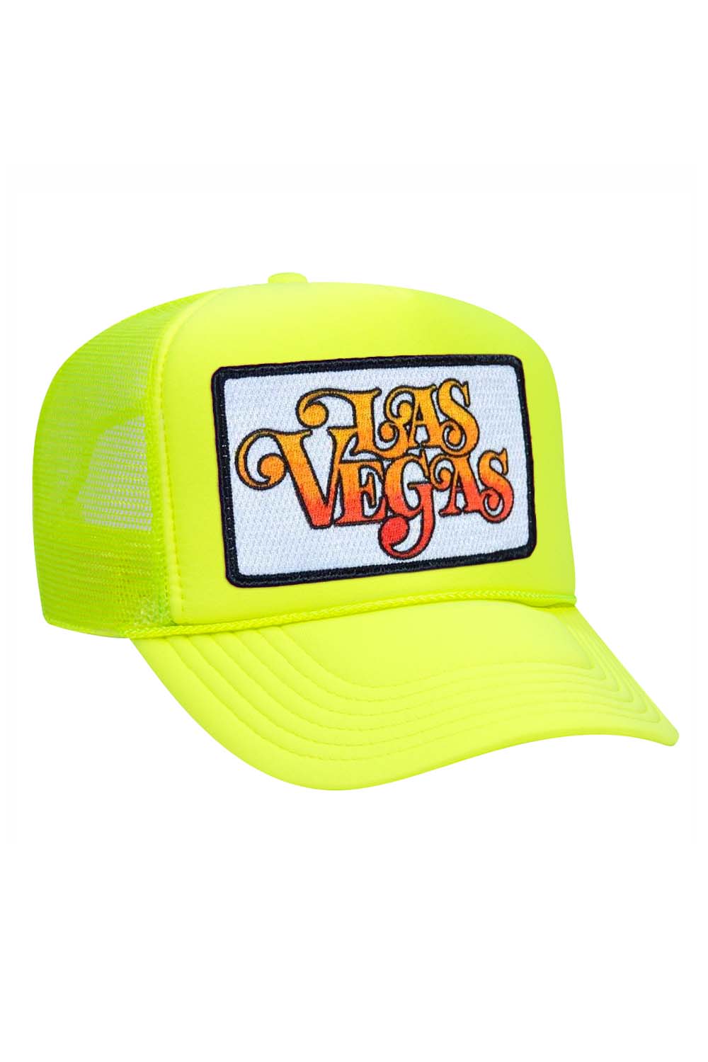 Classic LAS VEGAS SCRIPT TRUCKER HAT