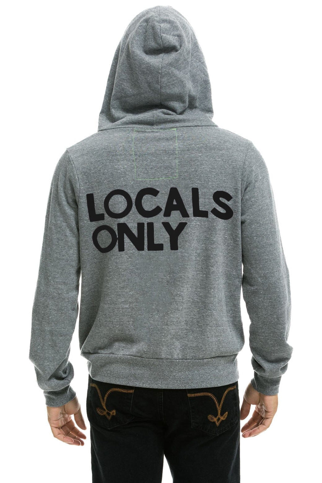 Classic LOCALS ONLY HOODIE - HEATHER GREY