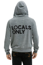 Classic LOCALS ONLY HOODIE - HEATHER GREY