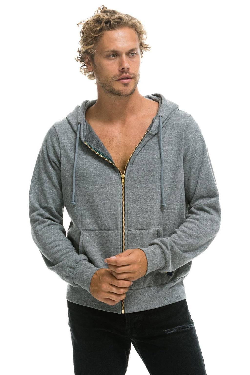 Classic LOCALS ONLY HOODIE - HEATHER GREY