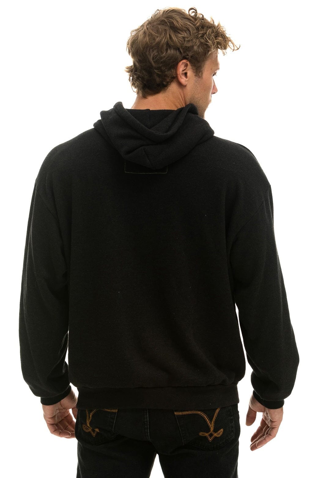 Classic LOCALS ONLY RELAXED PULLOVER HOODIE - BLACK